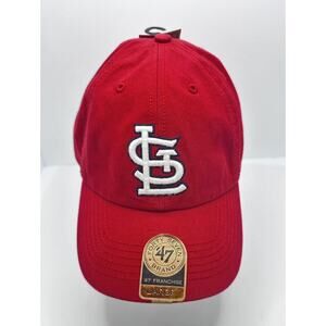 St. Louis Cardinals Hat Cap Red 47 Brand Baseball MLB New Size Large